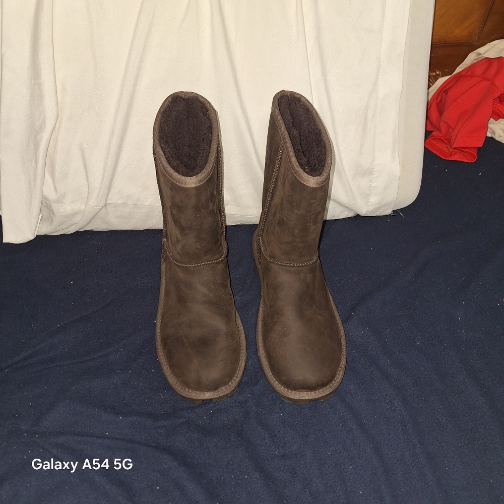 Brown Oil Tanned UGG Boots
